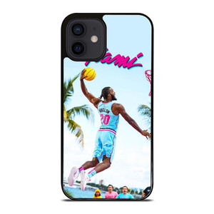 MIAMI HEAT DWYANE WADE DUNK iPhone 12 Mini Case MIAMI HEAT DWYANE WADE DUNK iPhone 12 Mini Case