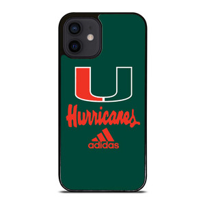 MIAMI HURRICANES GREEN LOGO iPhone 12 Mini Case