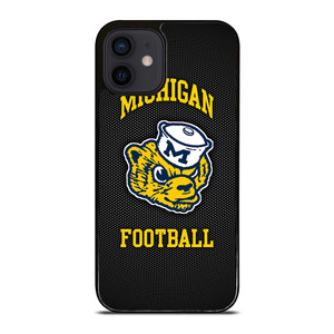 MICHIGAN WOLVERINES FOOTBALL MASCOT iPhone 12 Mini Case MICHIGAN WOLVERINES FOOTBALL MASCOT iPhone 12 Mini Case
