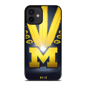 MICHIGAN WOLVERINES ICON iPhone 12 Mini Case MICHIGAN WOLVERINES ICON iPhone 12 Mini Case