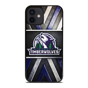 MINNESOTA TIMBERWOLVES METAL SYMBOL iPhone 12 Mini Case MINNESOTA TIMBERWOLVES METAL SYMBOL iPhone 12 Mini Case