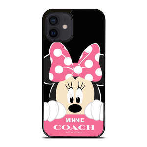 MINNIE MOUSE PINK COACH NEW YORK iPhone 12 Mini Case