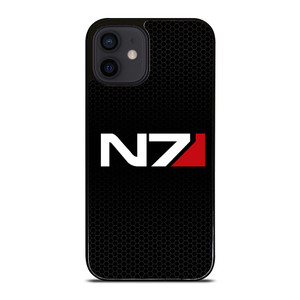 N7 MASS EFFECT METAL LOGO iPhone 12 Mini Case