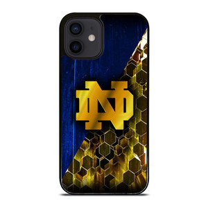 NOTRE DAME FIGHTING IRISH GOLDEN LOGO iPhone 12 Mini Case NOTRE DAME FIGHTING IRISH GOLDEN LOGO iPhone 12 Mini Case