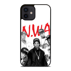 NWA NIGGAZ WIT ATTITUDES HIP HOP GROUP iPhone 12 Mini Case NWA NIGGAZ WIT ATTITUDES HIP HOP GROUP iPhone 12 Mini Case