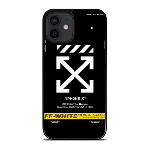 OFF WHITE NEW iPhone 12 Mini Case