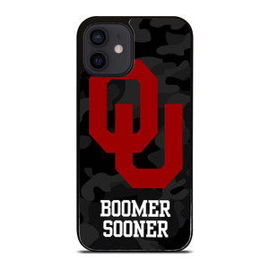 OKLAHOMA SOONERS CAMO LOGO iPhone 12 Mini Case OKLAHOMA SOONERS CAMO LOGO iPhone 12 Mini Case