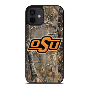 OKLAHOMA STATE UNIVERSITY CAMO LEAF iPhone 12 Mini Case