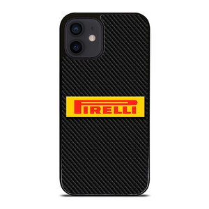 PIRELLI TIRE LOGO CARBOON iPhone 12 Mini Case