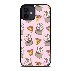 PUSHEEN THE CAT PIZZA iPhone 12 Mini Case