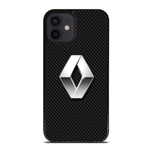 RENAULT CAR LOGO CARBON iPhone 12 Mini Case RENAULT CAR LOGO CARBON iPhone 12 Mini Case