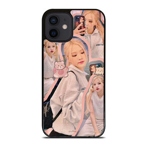 ROSE BLACKPINK CUTE COLLAGE iPhone 12 Mini Case