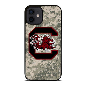 SOUTH CAROLINA GAMECOCKS CAMO LOGO iPhone 12 Mini Case SOUTH CAROLINA GAMECOCKS CAMO LOGO iPhone 12 Mini Case
