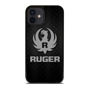 STURM RUGER FIREARM METAL LOGO iPhone 12 Mini Case STURM RUGER FIREARM METAL LOGO iPhone 12 Mini Case