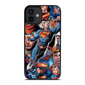 SUPERMAN COLLAGE SUPERHERO iPhone 12 Mini Case SUPERMAN COLLAGE SUPERHERO iPhone 12 Mini Case