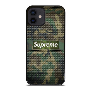 SUPREME BET LOGO CAMO iPhone 12 Mini Case