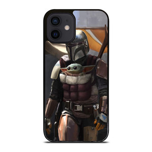 THE MANDALORIAN AND BABY YODA iPhone 12 Mini Case