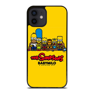 THE SIMPSONS BABY MILO BAPE iPhone 12 Mini Case THE SIMPSONS BABY MILO BAPE iPhone 12 Mini Case