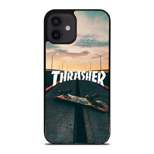 THRASHER LOGO SKATEBOARD MAGAZINE  iPhone 12 Mini Case THRASHER LOGO SKATEBOARD MAGAZINE  iPhone 12 Mini Case