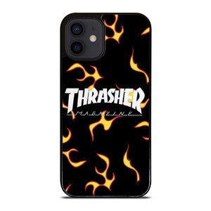THRASHER SKATEBOARD MAGAZINE FLAME iPhone 12 Mini Case THRASHER SKATEBOARD MAGAZINE FLAME iPhone 12 Mini Case