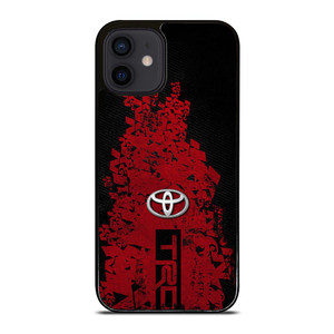 TOYOTA TRD RED CARBON LOGO iPhone 12 Mini Case