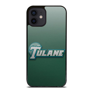 TULANE UNIVERSITY LOGO CARBON iPhone 12 Mini Case