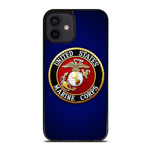 UNITED STATES MARINE CORPS BADGE iPhone 12 Mini Case UNITED STATES MARINE CORPS BADGE iPhone 12 Mini Case