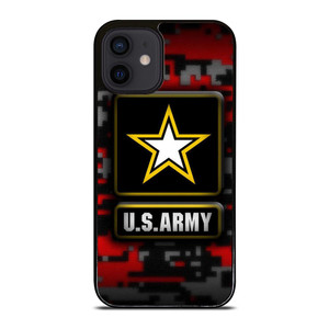 US ARMY CAMO LOGO iPhone 12 Mini Case US ARMY CAMO LOGO iPhone 12 Mini Case