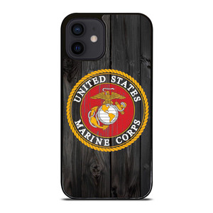 USMC US MARINE CORPS WOOD iPhone 12 Mini Case