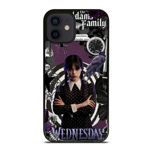 WEDNESDAY ADDAMS FAMILY SERIES iPhone 12 Mini Case WEDNESDAY ADDAMS FAMILY SERIES iPhone 12 Mini Case