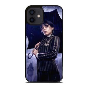 WEDNESDAY ADDAMS JENNA ORTEGA MOVIES iPhone 12 Mini Case