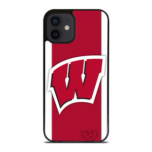 WISCONSIN BADGERS LOGO iPhone 12 Mini Case