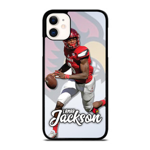 LAMAR JACKSON LOUISVILLE CARDINALS iPhone 11 Case LAMAR JACKSON LOUISVILLE CARDINALS iPhone 11 Case
