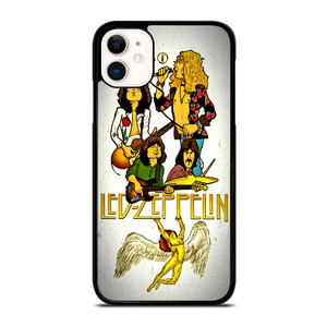 LED ZEPPELIN ROCK BAND ART iPhone 11 Case