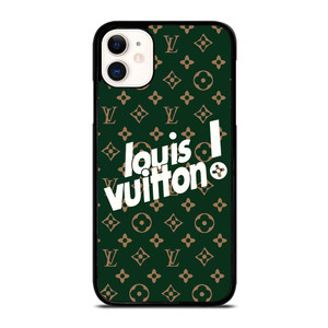 LOUIS VUITTON GREEN LOGO iPhone 11 Case