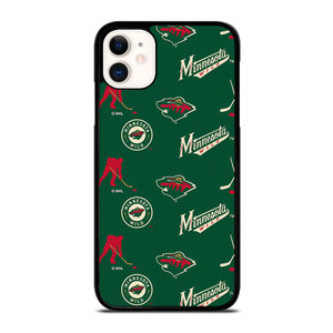 MINNESOTA WILD NHL PATTERN iPhone 11 Case