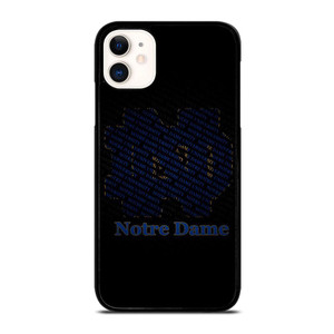 NOTRE DAME IRISH LOGO PATTERN iPhone 11 Case