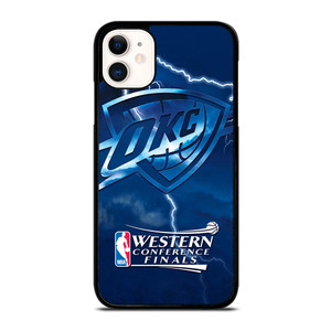 OKLAHOMA CITY THUNDER BASKETBALL iPhone 11 Case OKLAHOMA CITY THUNDER BASKETBALL iPhone 11 Case