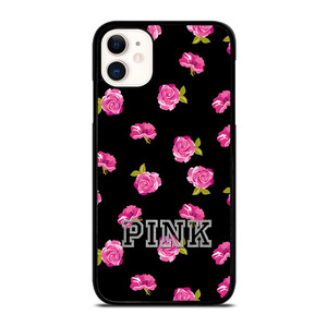 PINK VICTORIA SECRET ROSES iPhone 11 Case PINK VICTORIA SECRET ROSES iPhone 11 Case