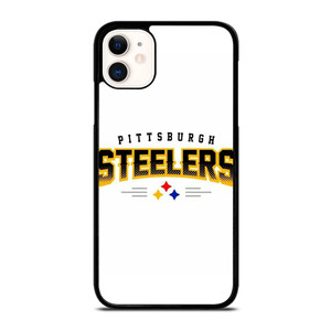 PITTSBURGH STEELERS WHITE WALL iPhone 11 Case