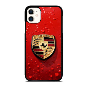 PORSCHE RED EMBLEM iPhone 11 Case