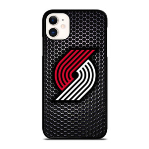 PORTLAND TRAIL BLAZERS SYMBOL METAL iPhone 11 Case