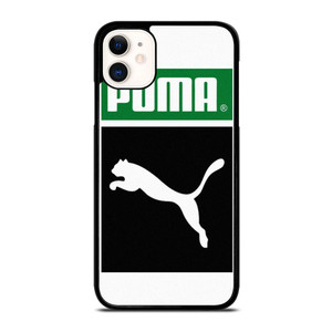 PUMA WHITE LOGO iPhone 11 Case
