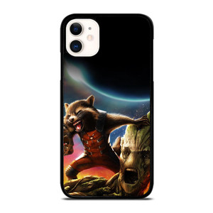 ROCKET RACCOON GROOT AVENGER iPhone 11 Case