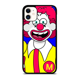 RONALD MCDONALDS MASCOT CARTOON iPhone 11 Case RONALD MCDONALDS MASCOT CARTOON iPhone 11 Case