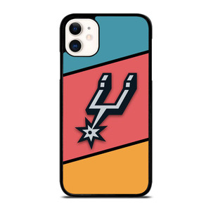 SAN ANTONIO SPURS COLORFUL LOGO iPhone 11 Case SAN ANTONIO SPURS COLORFUL LOGO iPhone 11 Case