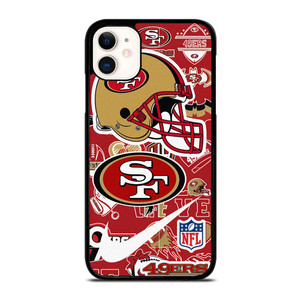 SAN FRANCISCO 49ERS NFL STICKER BOMB iPhone 11 Case SAN FRANCISCO 49ERS NFL STICKER BOMB iPhone 11 Case