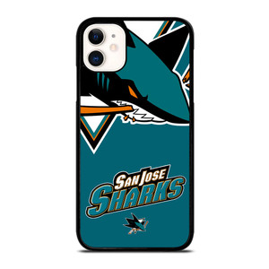 SAN JOSE SHARKS HOCKEY LOGO iPhone 11 Case SAN JOSE SHARKS HOCKEY LOGO iPhone 11 Case