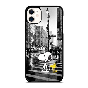 SNOOPY STREET RAIN iPhone 11 Case SNOOPY STREET RAIN iPhone 11 Case