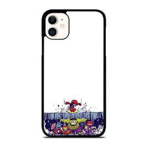 SPIDERMAN VS ALL MARVEL HEROES KAWAII iPhone 11 Case SPIDERMAN VS ALL MARVEL HEROES KAWAII iPhone 11 Case